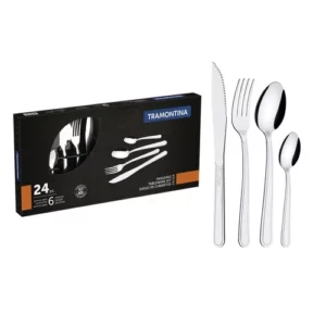 Juego de cubiertos 24 pzas Tramontina Buzios  23799/071